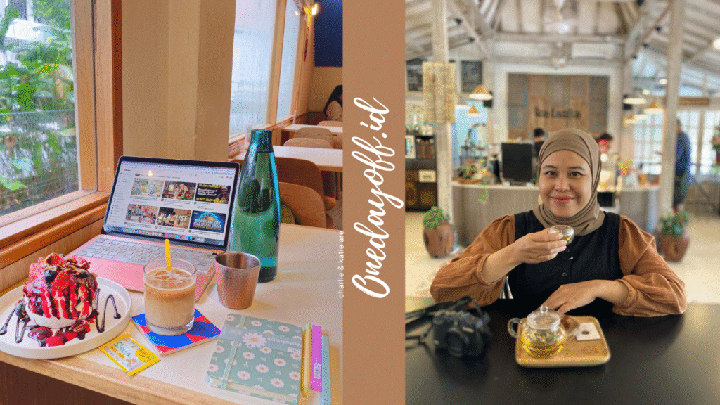 Berkunjung di kafe-kafe baru dan menikmati secangkir teh dan kopi, teman jurnaling dan menuangkan ide menulis. 