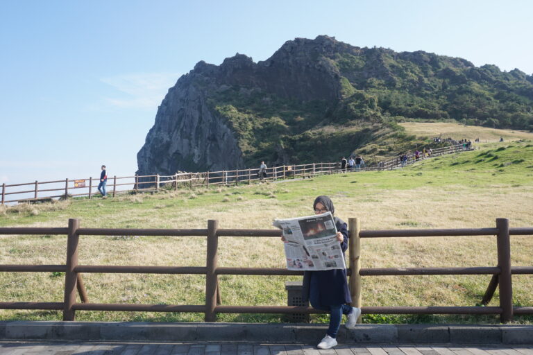 Foto Septinda Ayu Pramitasari, seorang penulis perjalanan dan travel blogger Indonesia.